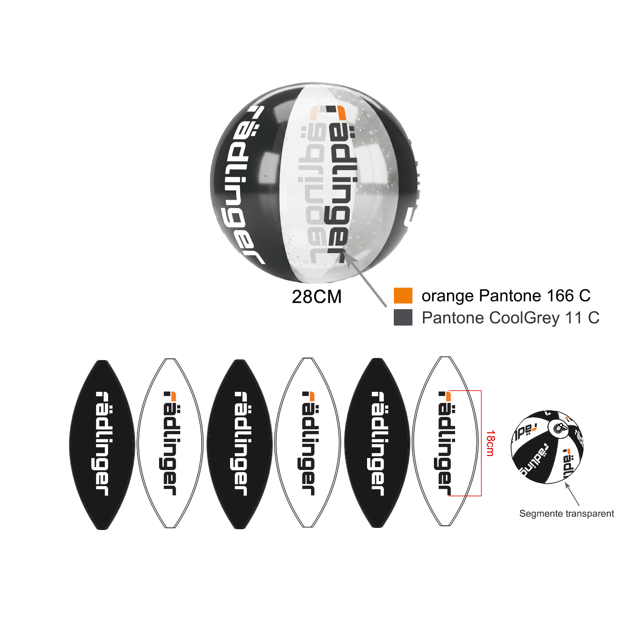 Wasserbälle bedrucken lassen