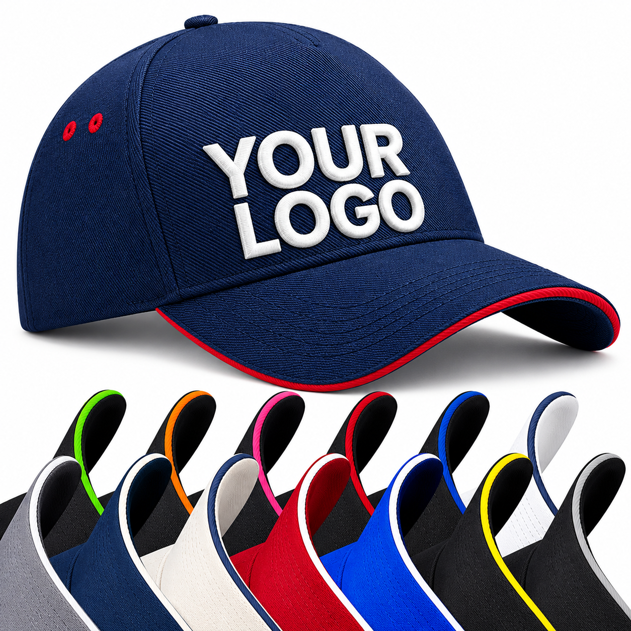 Caps individuell besticken - Bestickte Caps