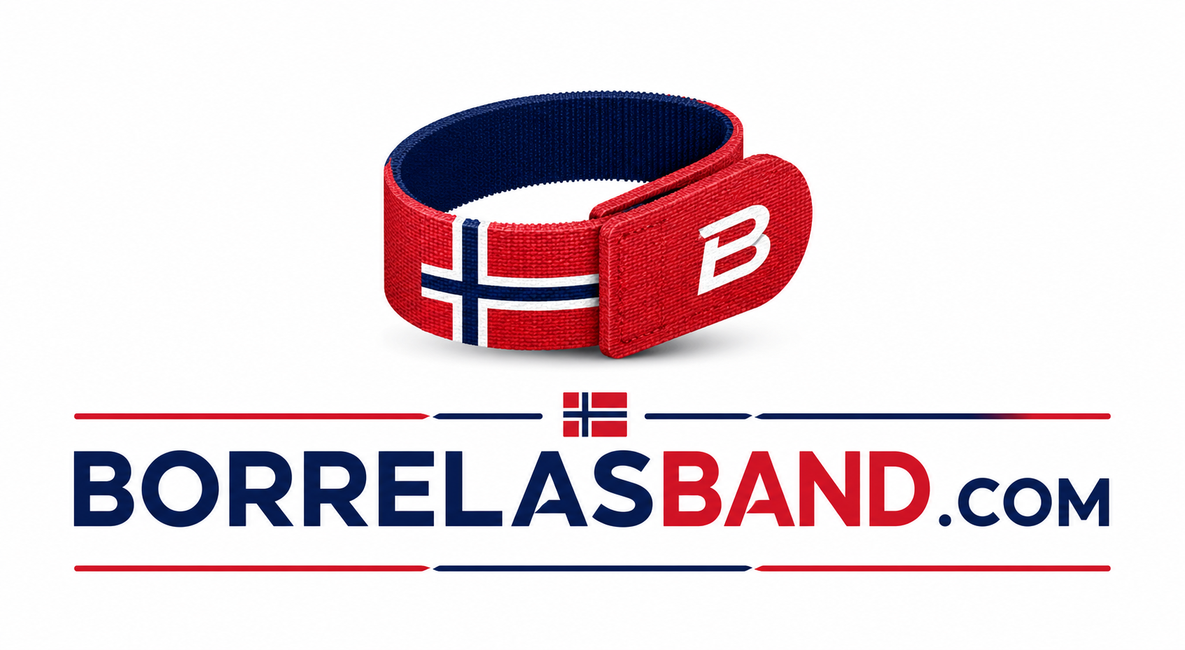 Borrelåsbånd med Logo | Tilpassede Borrelåsbånd med Trykk